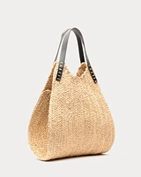Embe Braided Raffia Tote
