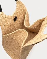 Embe Braided Raffia Tote