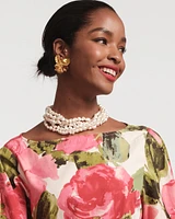 Multi Strand Pearl Necklace