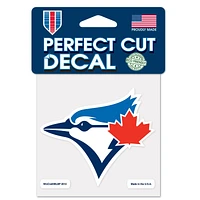 Toronto Blue Jays Perfect Cut Colour Decal 4" x 4"