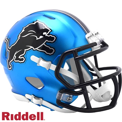 Detroit Lions Motor City Muscle 2024 On Field Alternate Speed Mini Helmet