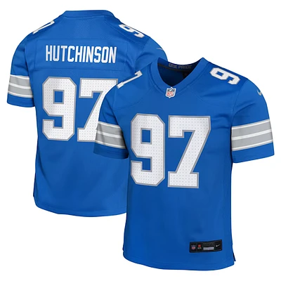 Aidan Hutchinson Youth Nike Home Replica Game Jersey
