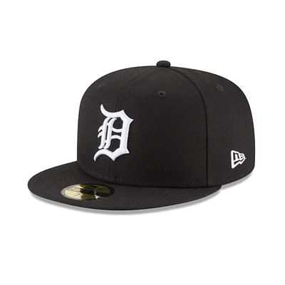 Detroit Tigers Basic Black and White 59Fifty