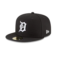 Detroit Tigers Basic Black and White 59Fifty
