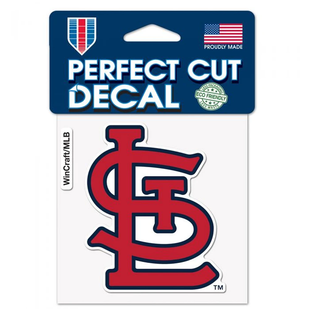 St. Louis Cardinals Perfect Cut Colour Decal 4" x 4"