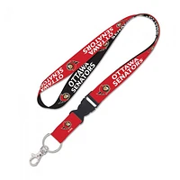 Ottawa Senators Lanyard with Detachable Buckle 1"