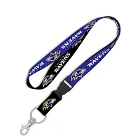 Baltimore Ravens Lanyard With Detachable Buckle 1"