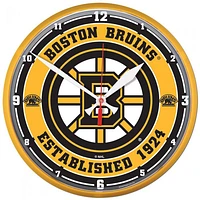 Boston Bruins Round Wall Clock 12.75"