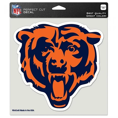 Chicago Bears Bear Logo Perfect Cut Colour Decal 8" x 8"