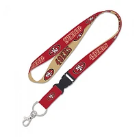 San Francisco 49ers Lanyard With Detachable Buckle 1"
