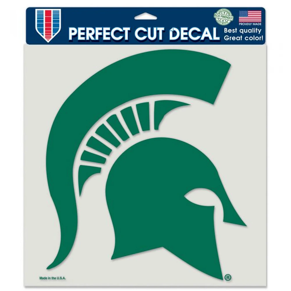 Michigan State Spartans Perfect Cut Colour Decal 8" x 8"