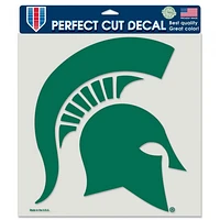 Michigan State Spartans Perfect Cut Colour Decal 8" x 8"