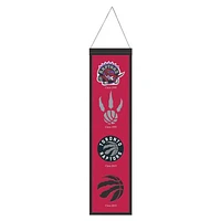 Toronto Raptors Evolution Wool Banner 8" x 32"
