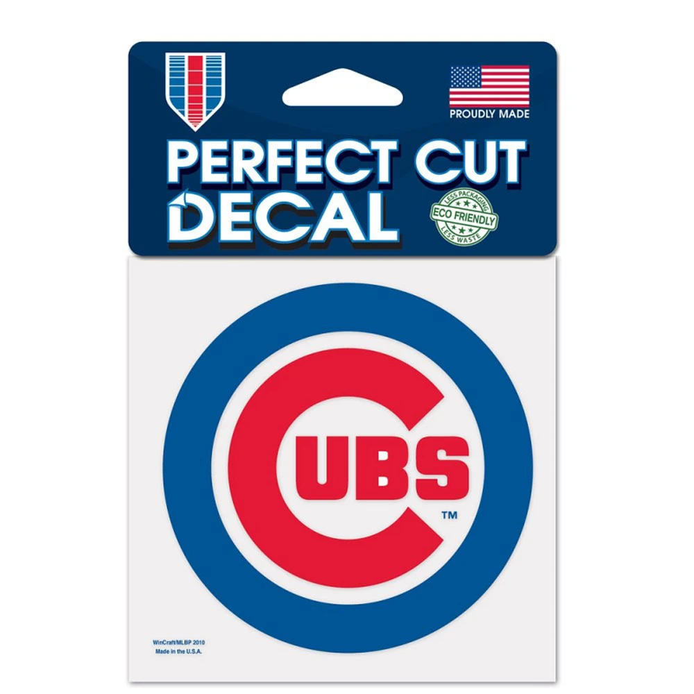 Chicago Cubs Perfect Cut Colour Decal 4" x 4"