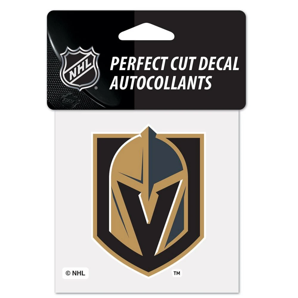 Vegas Golden Knights Perfect Cut Colour Decal 4" x 4"