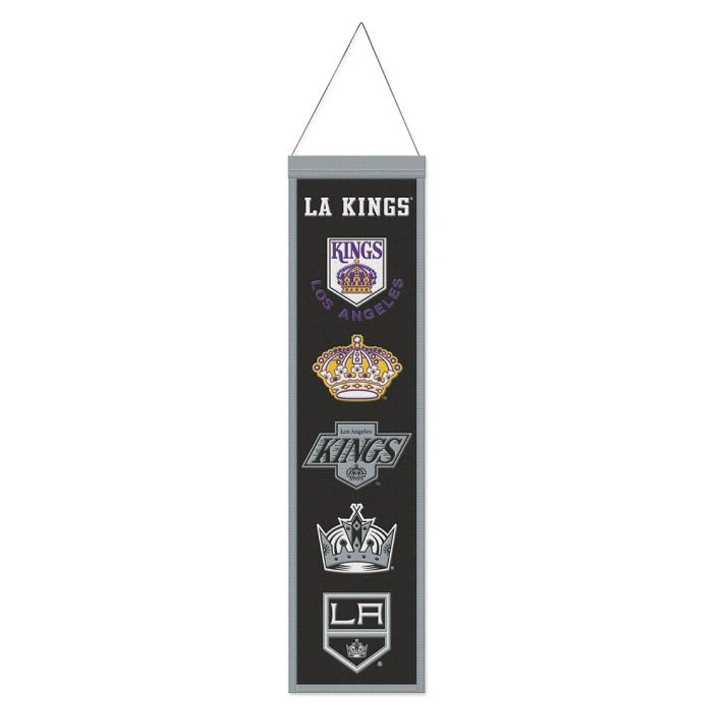 Los Angeles Kings Evolution Wool Banner 8" x 32"