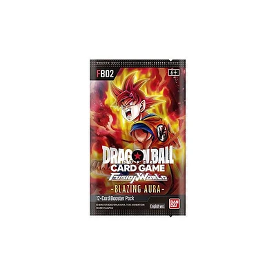 Dragon Ball Super - Fusion World FB-02 Blazing Aura Booster Pack (Buy 2 Get 1 Free)