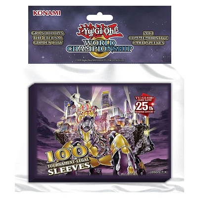 Yu-Gi-Oh World Champ Grandopolis Eternal Golden City Card Sleeves