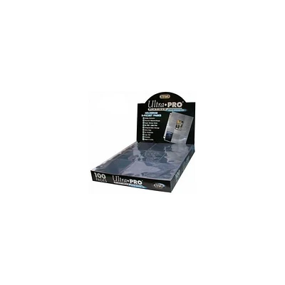 Ultra-Pro 9-Pocket Platinum Pages for Standard Size Cards (100 sheets per box)