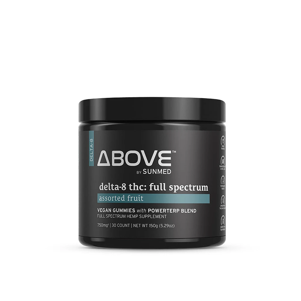 Above Delta-8 Full Spectrum Blend Gummies