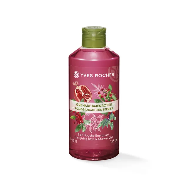 Energizing Bath And Shower Gel - Pomegranate Pink Berries Ml