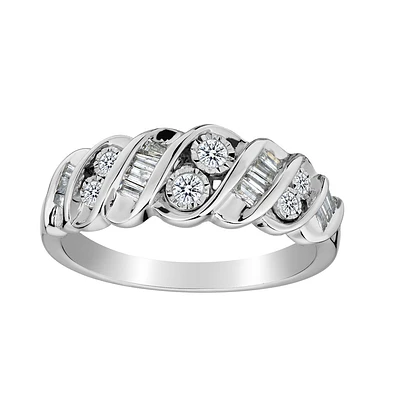 .33 Carat Diamond Ring, 10kt White Gold…....................NOW