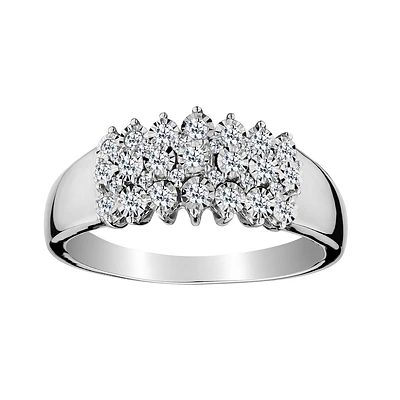 25 Carat of Diamonds "Stairway to Heaven" Ring
