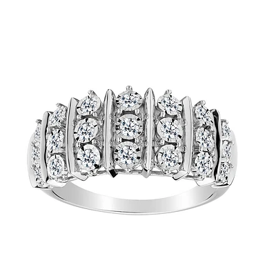 .50 Carat of Diamonds "Miracle" Ring, 10kt White Gold….....................NOW