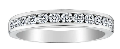 .50 Carat of Diamonds Band, 14kt White Gold.....................NOW