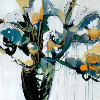 Angela Maritz - Blooms Shamrock Grey