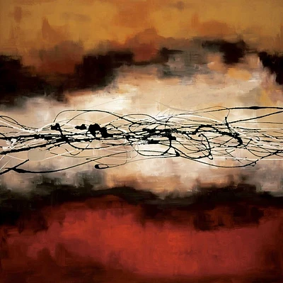 Laurie Maitland - Harmony Red and Ochre
