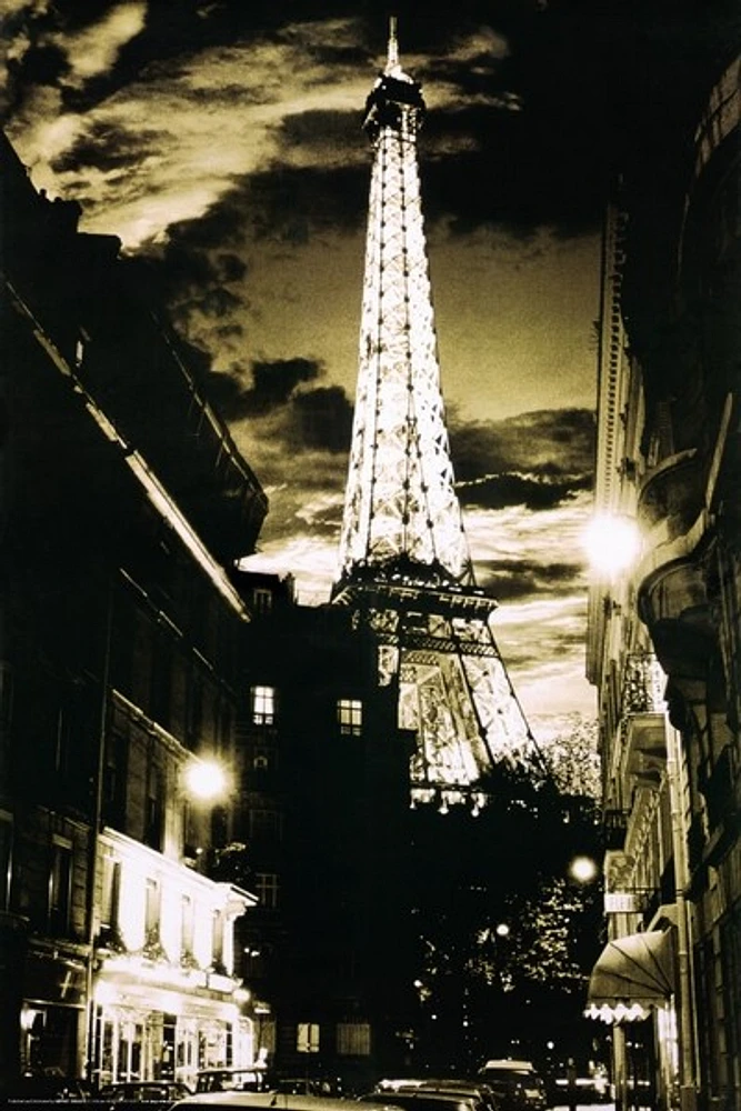 Paris-Eiffel Tower Lights