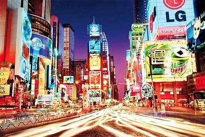 New York Times Square At Night