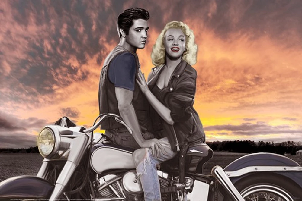 Elvis & Marilyn Ridin'