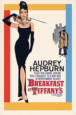 Audrey Hepburn - Breakfast At Tiffanys One Sheet  