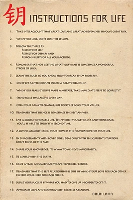 Instruction for Life  