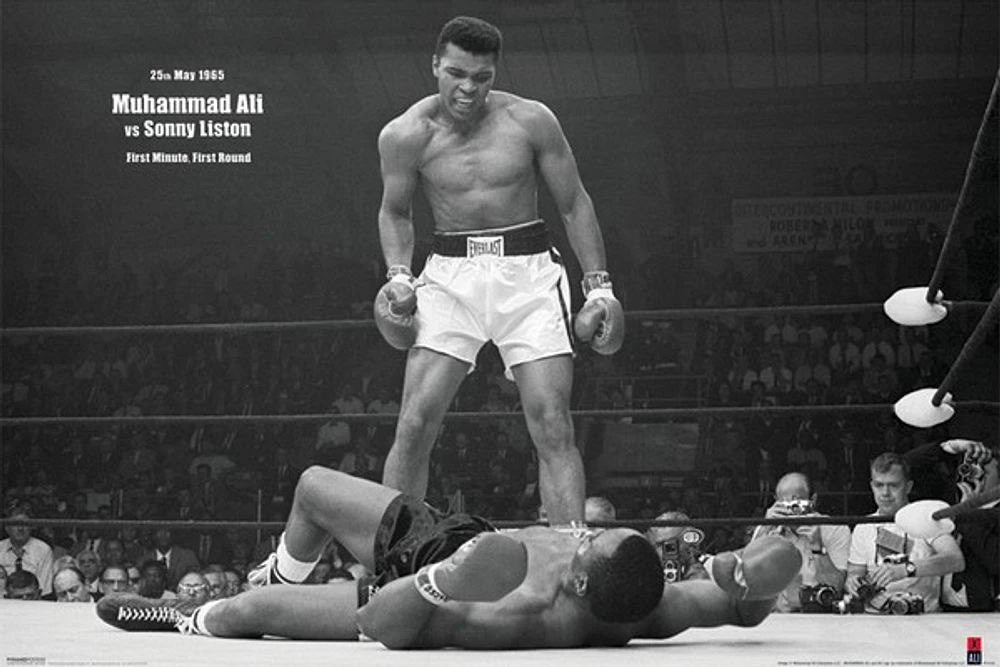 Muhammad Ali - V Liston Landscape- Corbis
