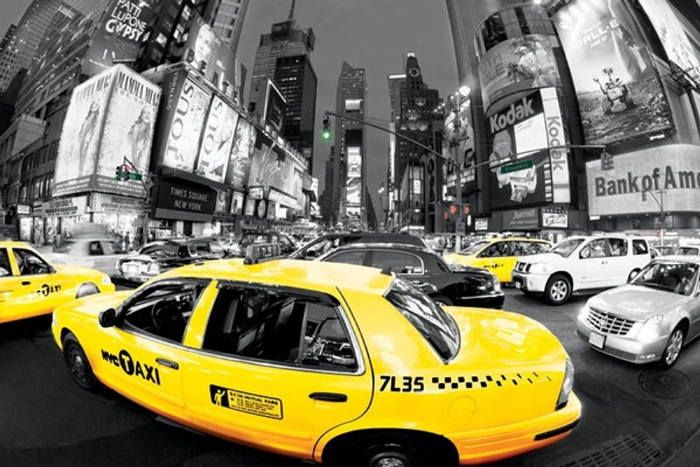 New York - Taxis -Broadway