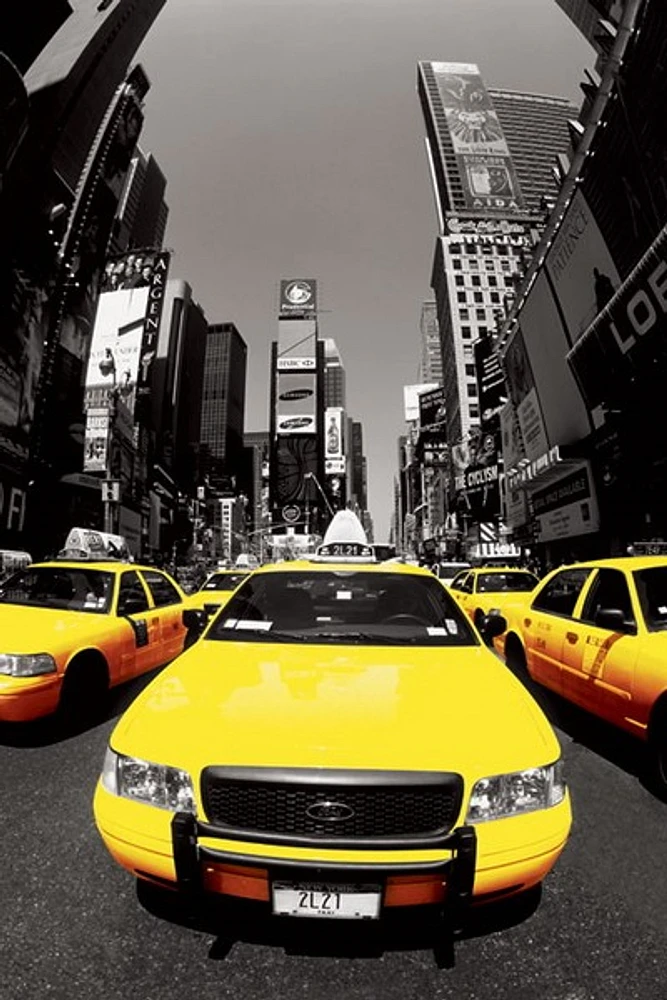 New York - Taxis - Time Square