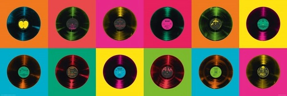Pop Art Retro Music