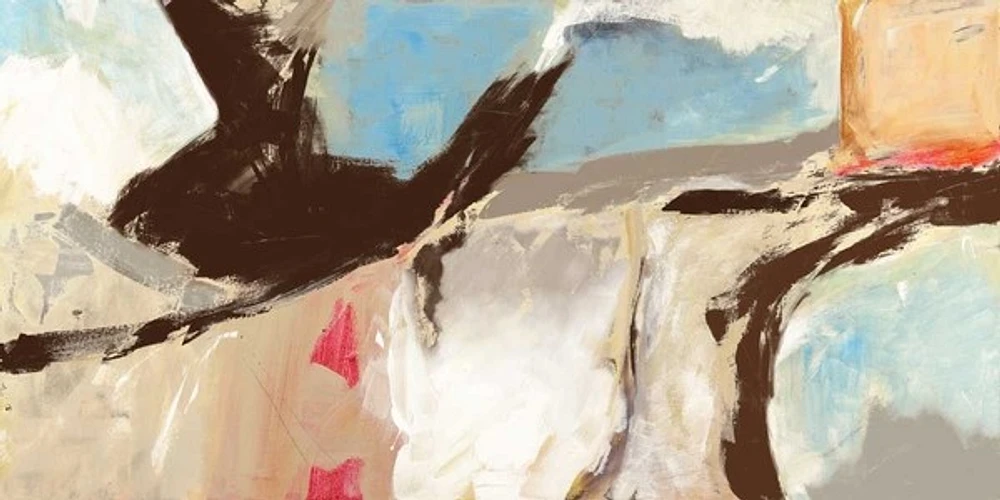 Chaz Olin - Aqua And Greige
