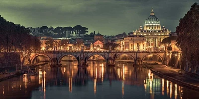 Assaf Frank - View of Basilica di San Pietro Vatican, Rome