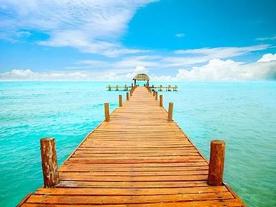 Van Der Vans - Jetty on Isla Mujeres, Mexico