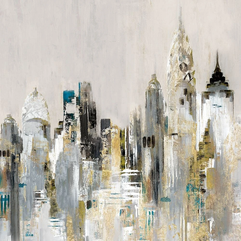 Valeria Mravyan - Golden Cityscape
