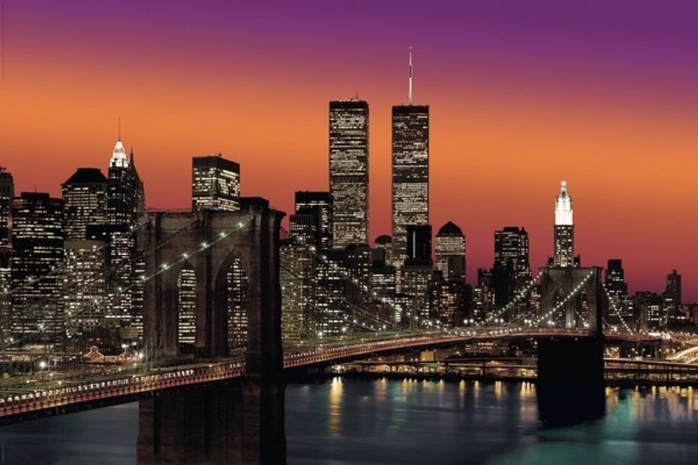 New York - Brooklyn Bridge Sunset