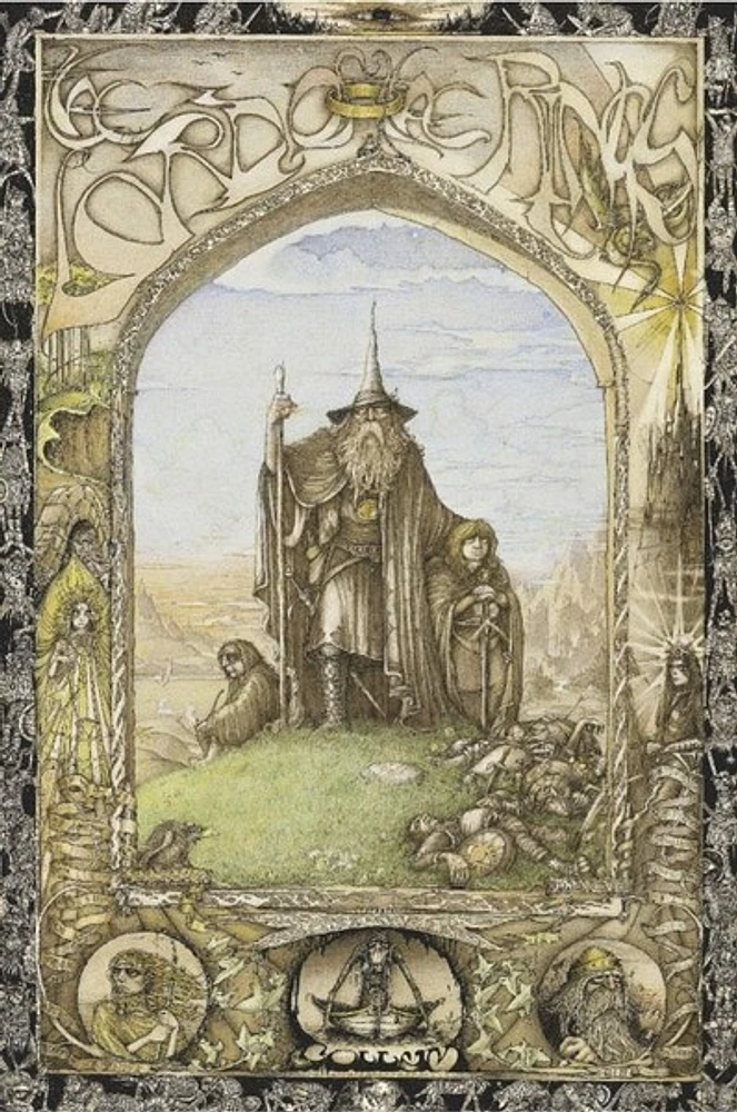 Lord Of The Rings Classic Map  