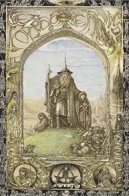 Lord Of The Rings Classic Map  
