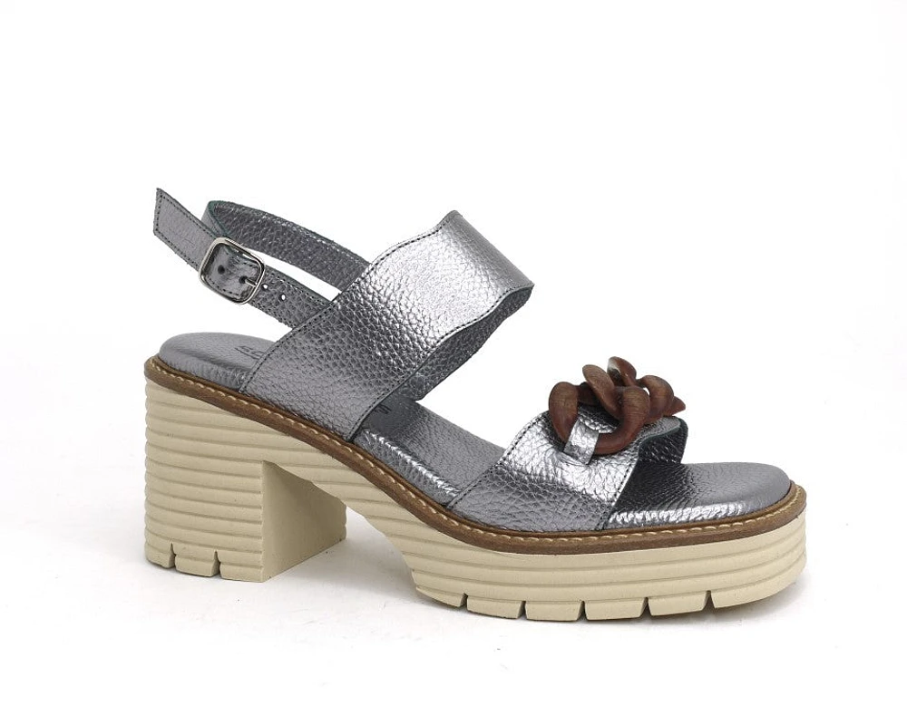 Birdie Sandal Pewter