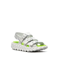 Jabara Hash Sandal White