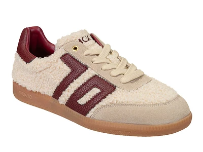 Teddy Sneaker Butter|Wine